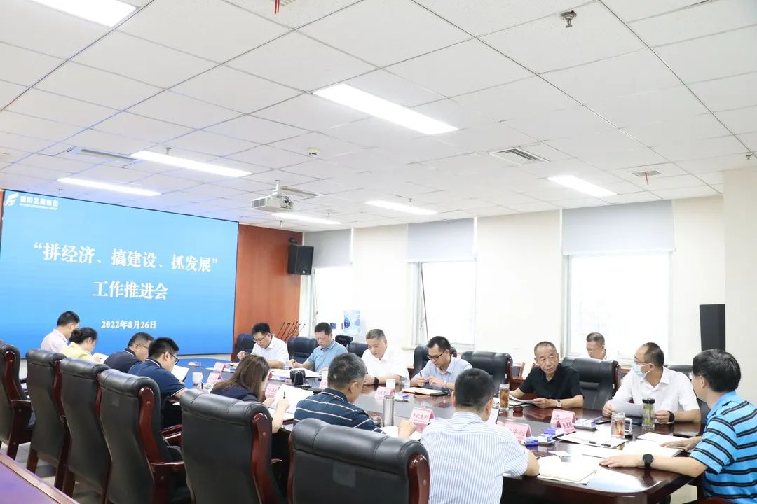 【拼經(jīng)濟(jì) 搞建設(shè) 抓發(fā)展】集團(tuán)公司組織召開“拼經(jīng)濟(jì)、搞建設(shè)、抓發(fā)展”工作推進(jìn)會(huì)
